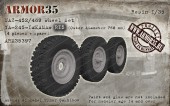 ARM35397 УАЗ-452/469 Набор колес Я-245-1 