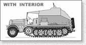LW35222 Feuerleitpanzer fur V-2 Raketen Sd.Kfz.7/3 (with INTERIOR)