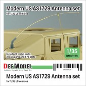 DM35129 Modern US AS1729 Antenna set (for 1/35 US vehicles)