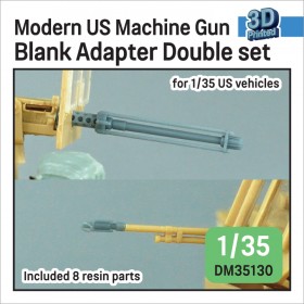 DM35130 Modern US Machine gun Blank Firing Adapter barrel set (for 1/35 US vehicles) 