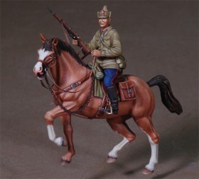 DO35C06 WWII Russian Mounted trooper