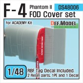 DS48006 F-4B/C/D Phantom II FOD Cover set (for Academy 1/48)