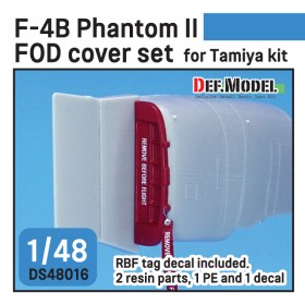 DS48016 F-4C/D Phantom II FOD Cover set (for Tamiya 1/48)