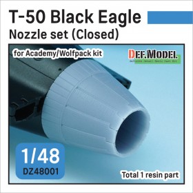 DZ48001 T-50 Black Eagle Nozzle set - Closed (for Academy/Wolfpack 1/48) 