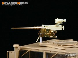 VBS0202 1/35 Modern US Browning M2HB GP Machine Gun & Optical Collimator Set