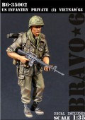 B6-35002 US Infantry private (1) Vietnam 68