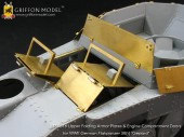 L35A016 1/35 Upper Folding Armor Plates & Engine Compartment Doors for WW II German Flakpanzer38(t) “Gepard