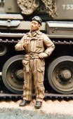 WAW57 British tankman, late WW2 and postwar, in ‘pixiesuit’