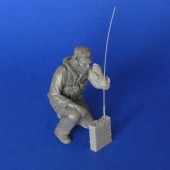 MCF35150 Советский офицер с радиостанцией Р-159. Афганистан