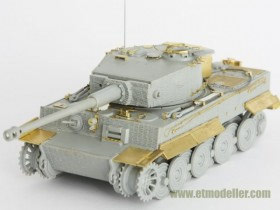 E72-003 WWII German TIGER I Late Production For DRAGON Kit
