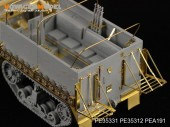 PEA191 1/35 WWII US M3/M3A1/M3A2/M21 Half Track Stowager Holder (For All)