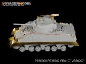PE35307 1/35 WWII US army M4 Mid Tank Skirts (For DRAGON 6511 6579)